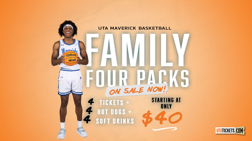 UTA Men's and Women's Basketball Family Four Pack